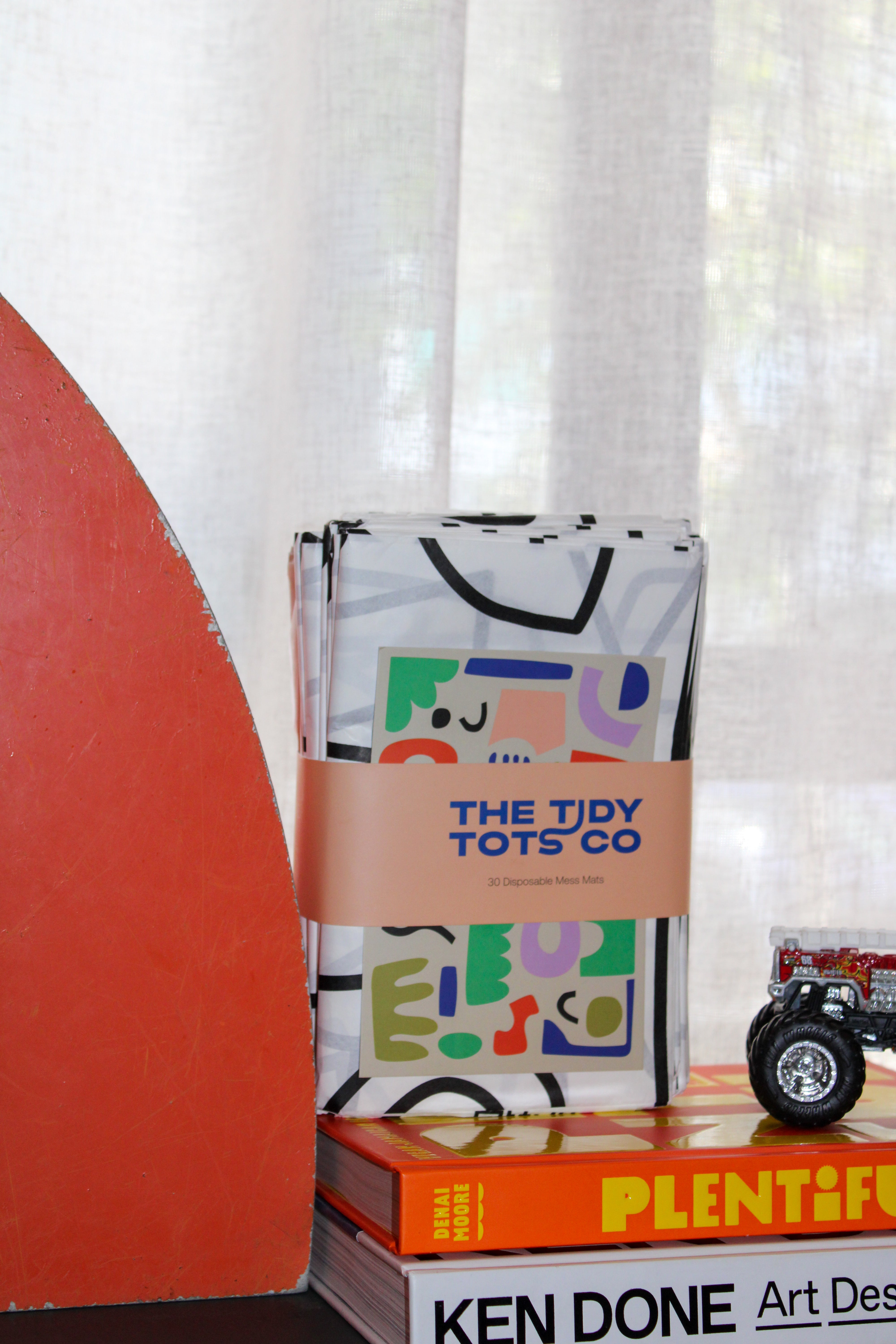 The Tidy Tots Co Mess Mat – Pack of 10- Intro pack